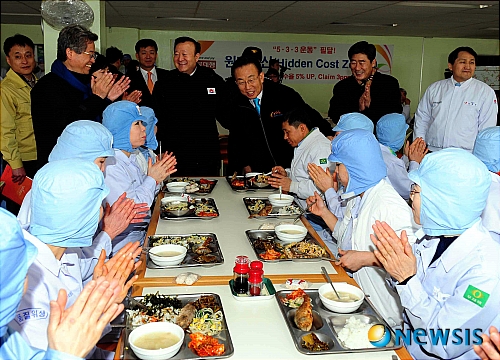김관용 경북지사 설명절 현장방문