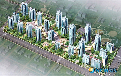 한라건설 컨소, 4000억 규모 인천주안 재개발 수주