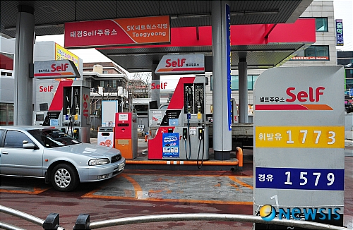 휘발유 리터당 1773원