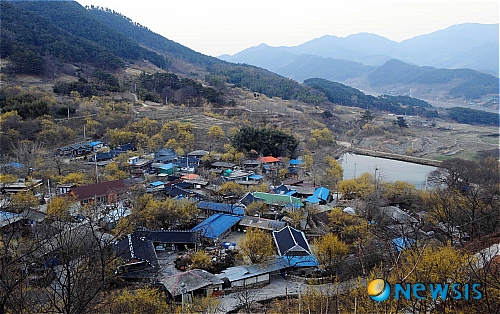 [감성 사진여행] 해질녁 아름다운 산마을 풍경