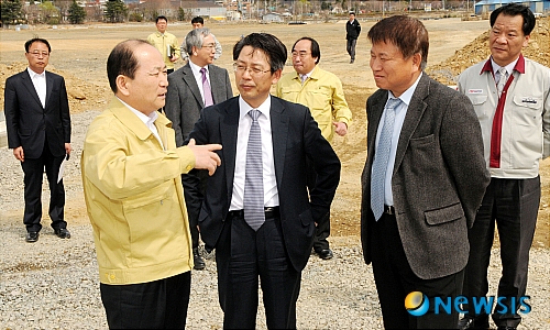 김충식 창녕군수 산업단지 현장행정 호응