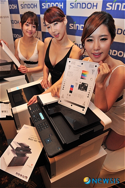 글로벌 브랜드 신제품 선보이는 신도리코