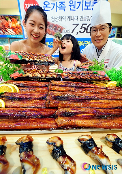 여름철 보양식 최고봉 민물장어 맛보세요!