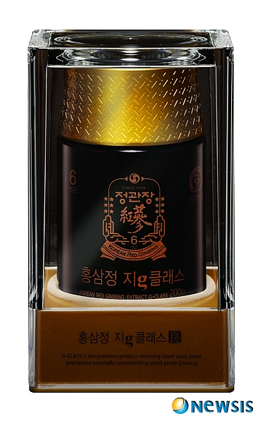 정관장, 뿌리삼 주원료 지(G) 클래스 출시
