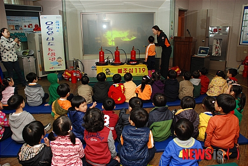 용산소방서, 우리는 꿈나무 소방관