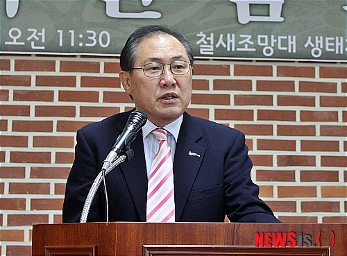 김치주 군산시시설관리사업소장, 기자회견
