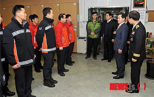 관악소방서 찾은 허광태 서울시의회 의장