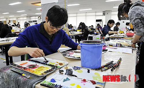 건국대, 발상의 전환 주제로 디자인학부 실기고사