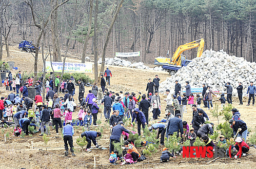 우면산 건강한 숲 만들어요