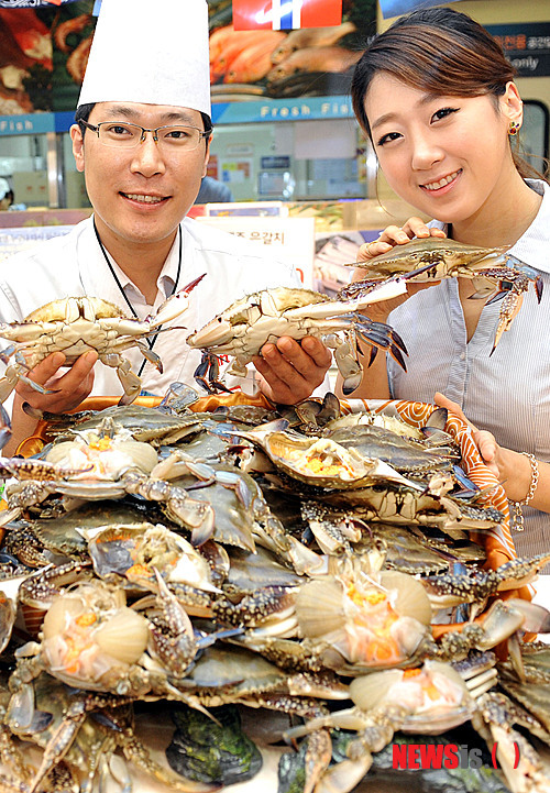 밥도둑 암꽃게 첫선