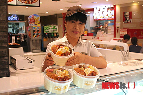 추억의 도시락 맛보세요