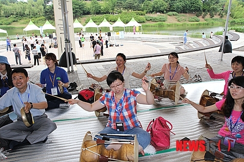 중국청소년 한국 음식체험 및 전통놀이 한마당 열려