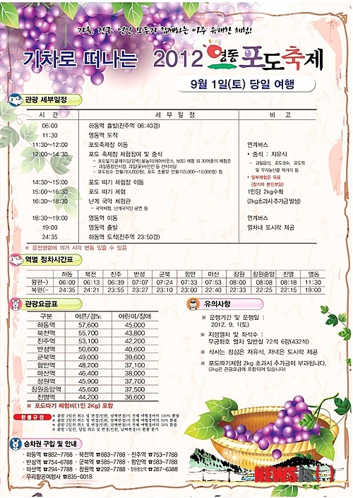 관광열차 이미지