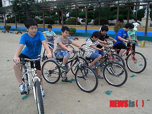 사천 문선초, 자전거 면허증을 아시나요?