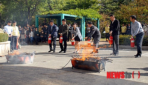 서울남부지방검찰청 화재 대비 훈련