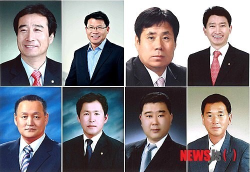 삼척시의회의원 나선거구 보궐선거 후보 사진