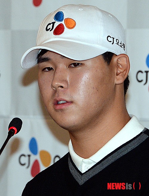 김시우 프로, CJ그룹과 후원계약 체결