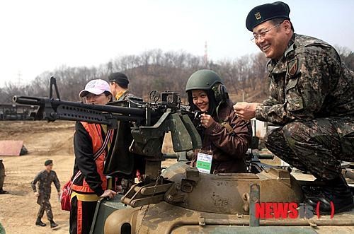 육군 제17보병사단 전차대대, 다문화가족 안보체험