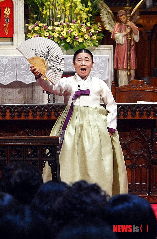 명동성당에 울리는 판소리