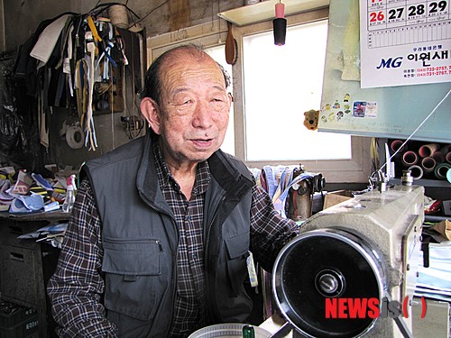 양복점 운영 57년 시골 봉제사