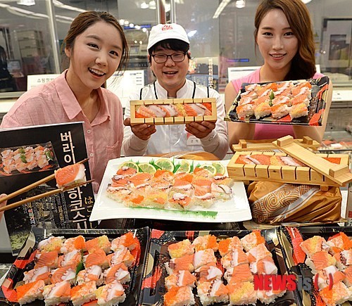 하코스시 2~3가지 회 맛을 한번에!
