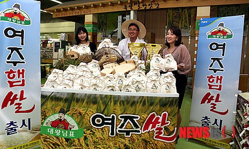 여주산 햅쌀 맛보세요!