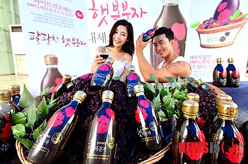 초복 앞두고 햇복분자 나눔 행사