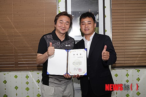 제주귀농귀촌협동조합 홍보대사로 위촉된 탤런트 배도환