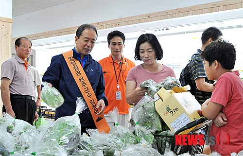 완주 로컬푸드의 꽃 모악산 해피스테이션 개장