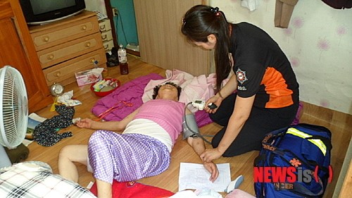 창원소방본부 독거노인 119안전 도우미 운영