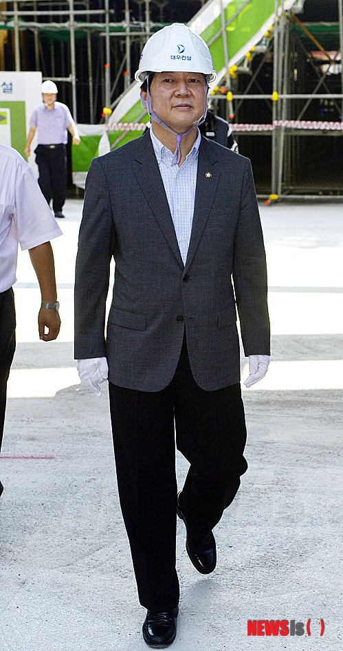 건설 현장 찾은 안철수 의원