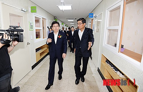 법무부장관, 대구소년원생활관 새단장 현장방문