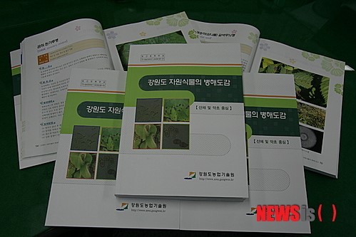 강원농기원 자원식물 병해도감 발간