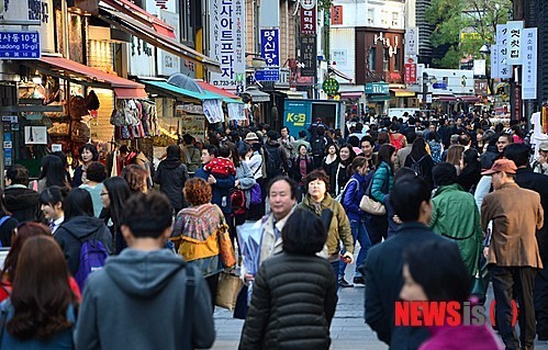 가을 인사동 거리