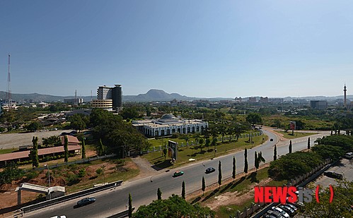 평화로운 모습의 나이지리아 수도 아부자