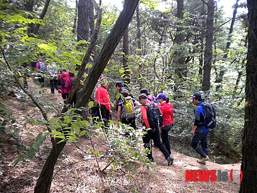서울코오롱등산학교, 전주 서서학동 학산 등반