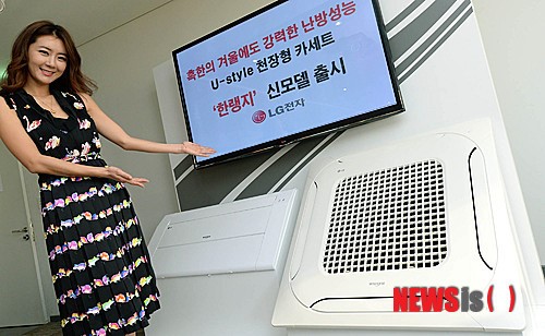LG전자, 천장형 시스템에어컨 선뵈