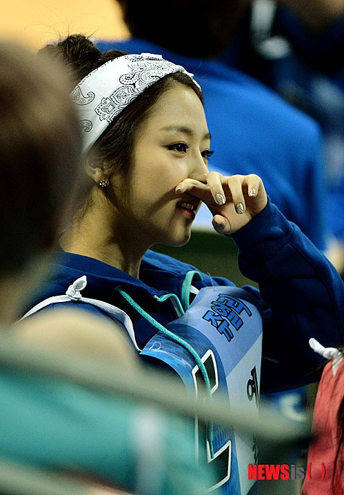 아육대 풋살 응원 온 예원