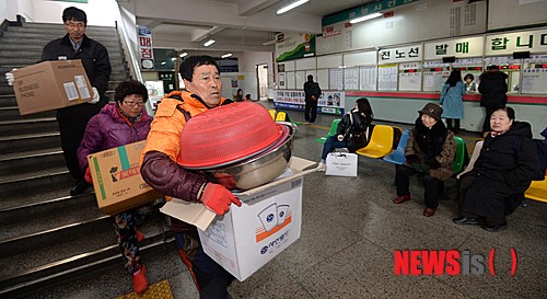 대구 금호고속터미널 매표 종료