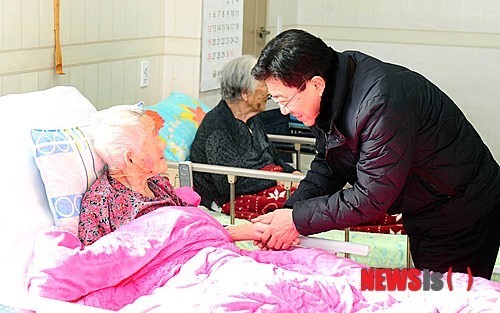 세종시 평안의 집 방문한 윤상직 장관