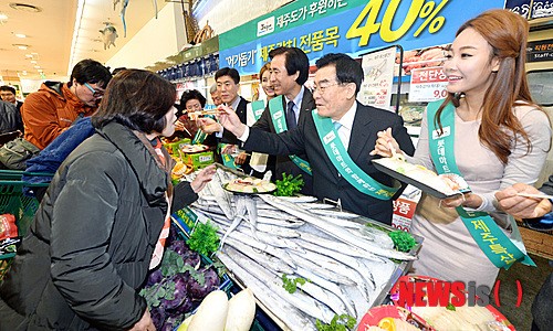 수산물을 역시 제주!