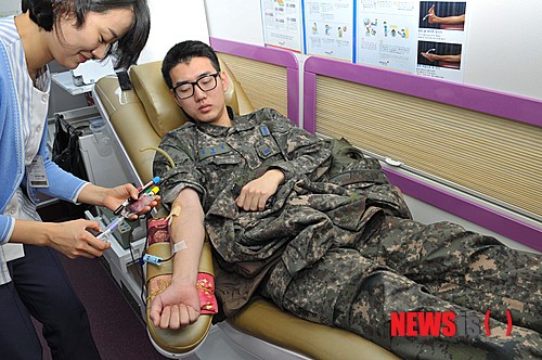 공군교육사 사랑의 헌혈 이웃사랑 몸소 실천