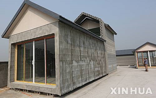 3D프린터로 인쇄된 집