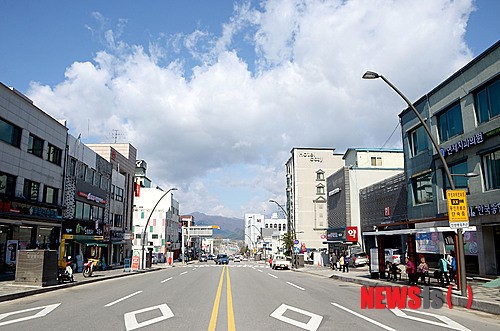 춘천 중앙로 2가, 간판 아름다운 거리 단장