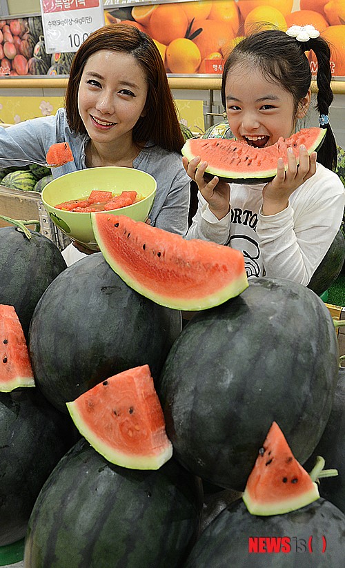 롯데마트, 프라임엘 흑미수박 판매