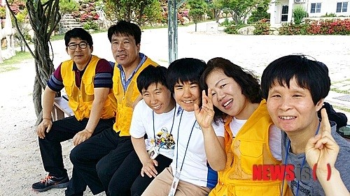 태연재활원생들과 함께