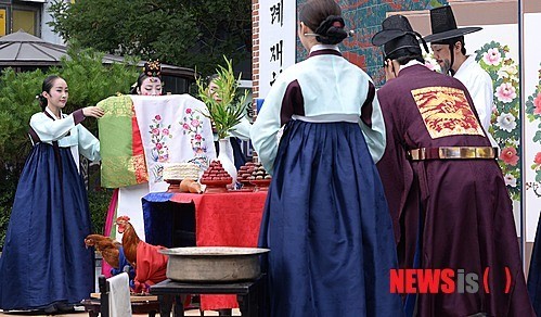 인사동에서 만나는 우리 전통혼례
