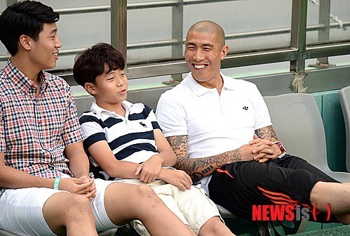 차두리와 황선홍감독님 아들.jpg | 인스티즈