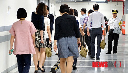 빨리 대피해 주세요