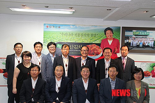 정승 식품의약품안전처장, 안동 김치공장 방문